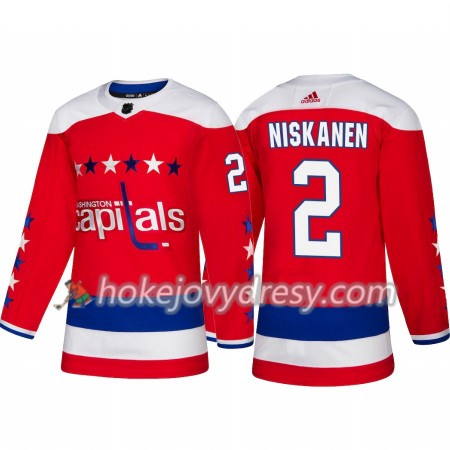 Pánské Hokejový Dres Washington Capitals Matt Niskanen 2 Alternate 2018-2019 Adidas Authentic